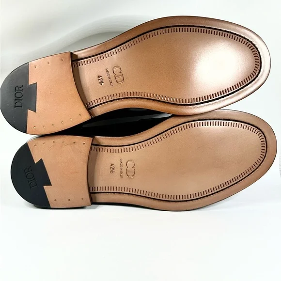 New Dior Evidence Black Leather Derby Size 42.5EU